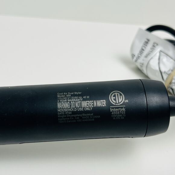Visage Cool Air Dual Styler Model 699 Blush Black Flat Iron main image 7